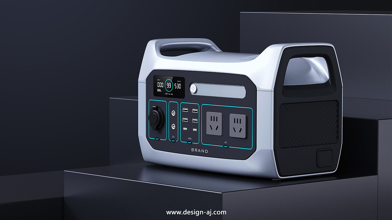 艾佳工业设计 I 户外移动储能电源产品设计