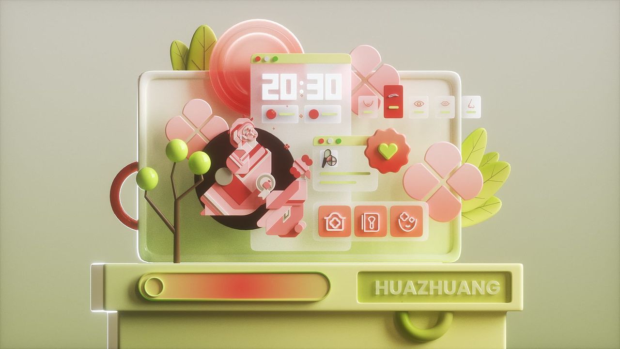 C4D零基础第四期学员作品——NiaoNiao的C4D课堂(上)(图ZMzAzMzc3Nzg4) - 场景 - 站酷设计师我就是NiaoNiao原创素材 - 站酷ZCOOL
