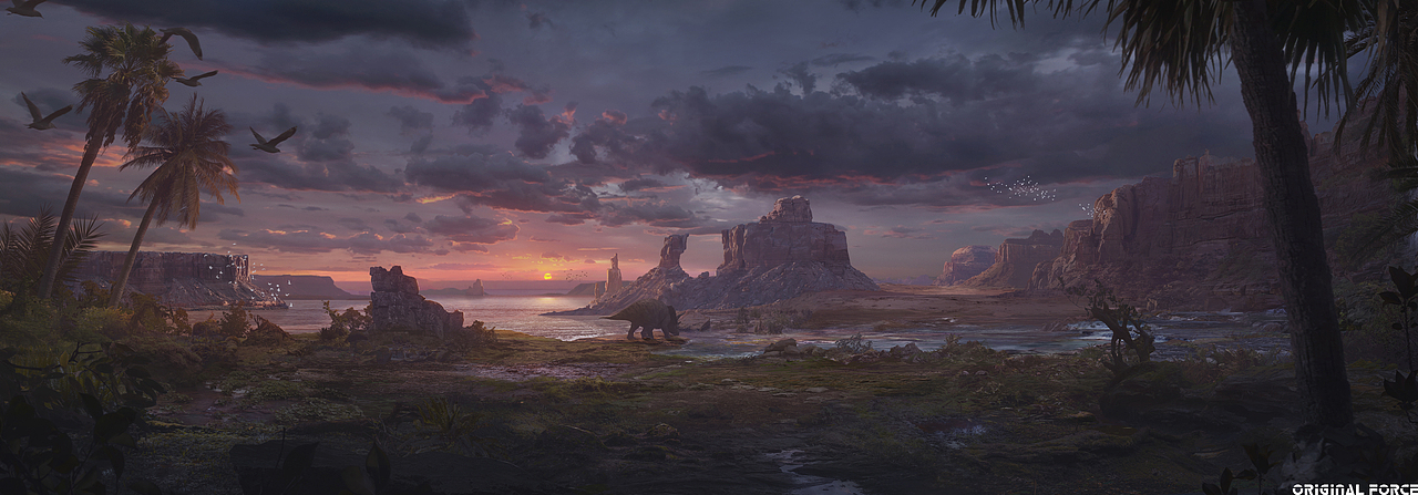 Prehistoric planet（图ZMzMyODc1NDky） - 概念设定 - 站酷设计师马祖超原创素材 - 站酷ZCOOL