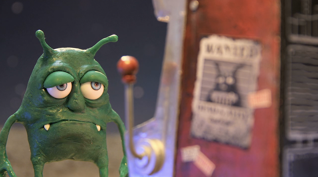 【定格动画】外星人和老虎机