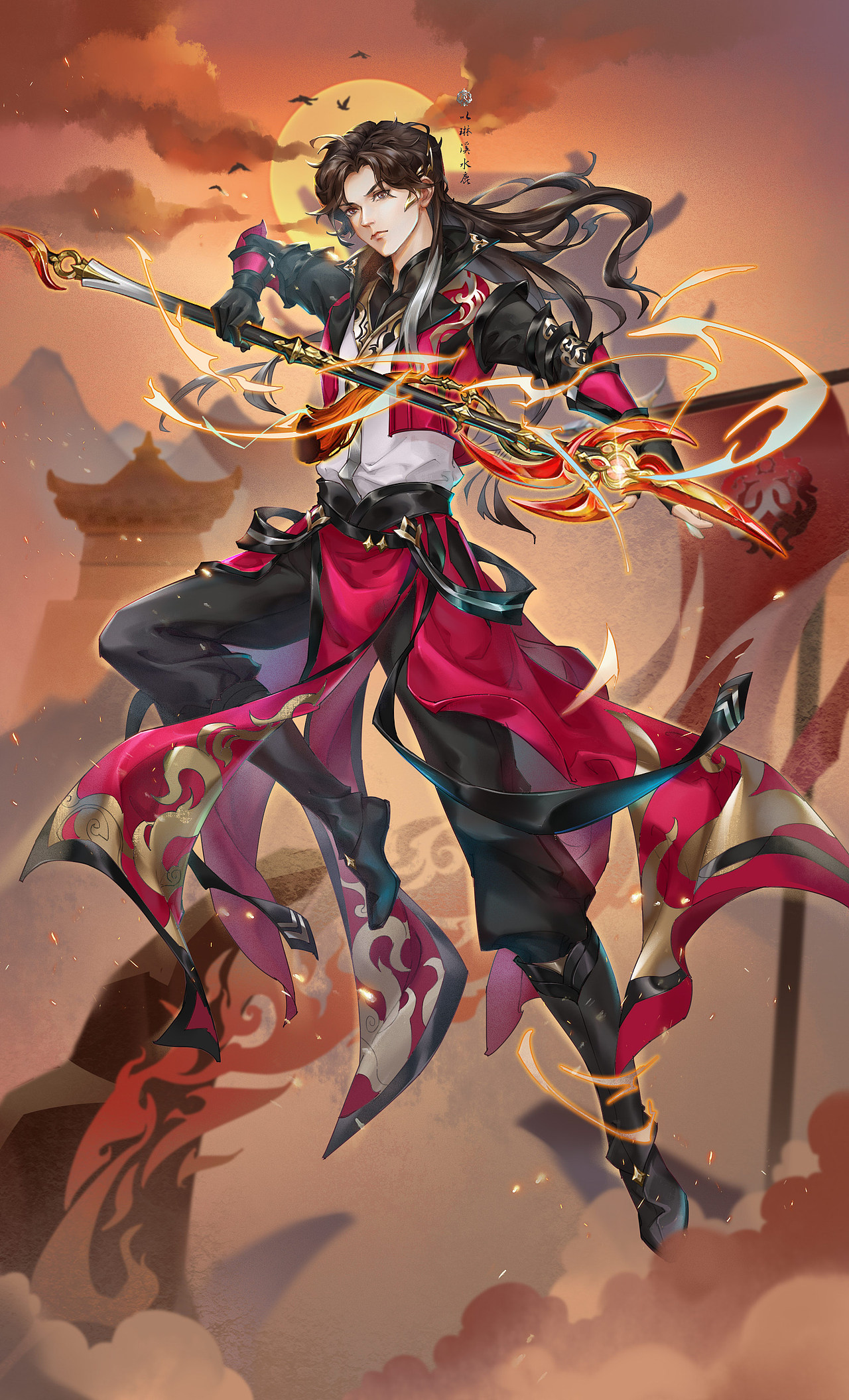 指尖江湖-李承恩·夜斩白_以琳溪水鹿elim-站酷zcool