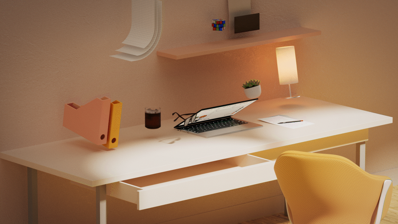 Furniture scene 动画渲染（图ZMzI2OTAyOTMy） - 场景 - 站酷设计师霄鹏XiAOPENG原创素材 - 站酷ZCOOL