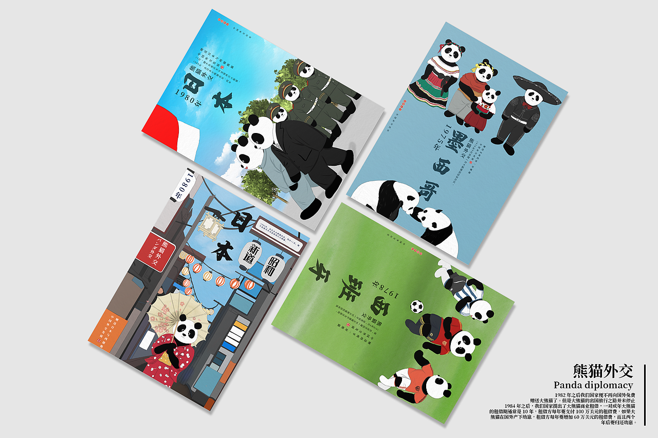 熊猫外交历史（图ZMjk5MzQwOTQw） - 宣传物料 - 站酷设计师Z14376229原创素材 - 站酷ZCOOL