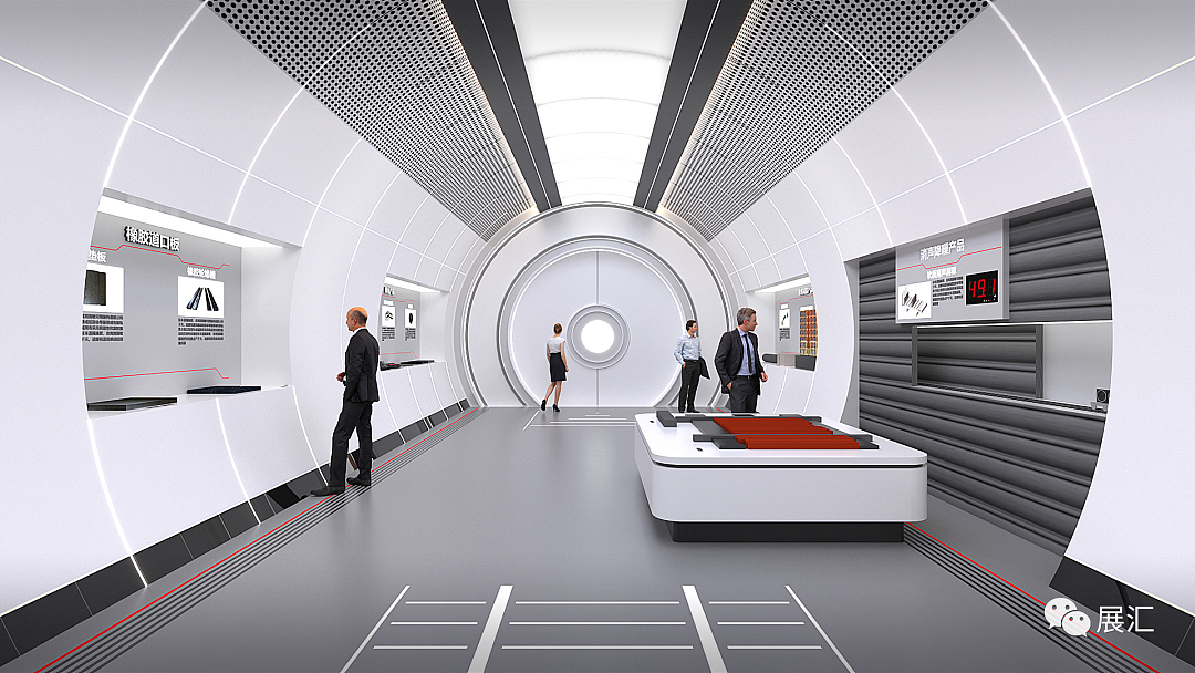 展厅展馆时光隧道与通道设计合集（图ZMzExNDU5Njk2） - 展陈设计 - 站酷设计师Midjourney中文版原创素材 - 站酷ZCOOL