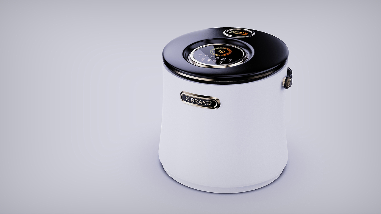 桌面迷你洗衣机（图ZMzA5MzgxNTI0） - 生活用品 - 站酷设计师柯凡工业设计平台原创素材 - 站酷ZCOOL