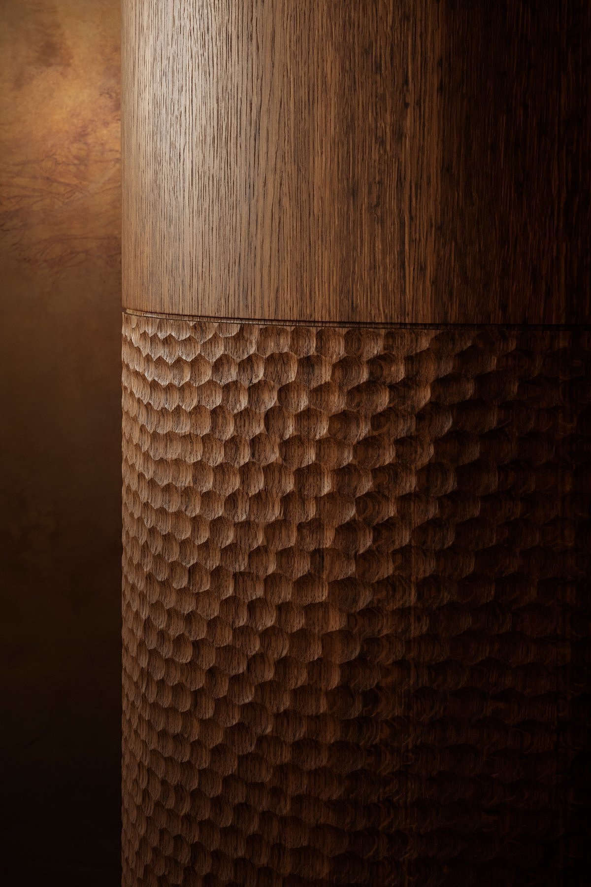 轻奢感木质餐厅装修设计案例鉴赏（图ZMzMxMDYzODQw） - 酒店餐饮设计 - 站酷设计师成都有木设计原创素材 - 站酷ZCOOL