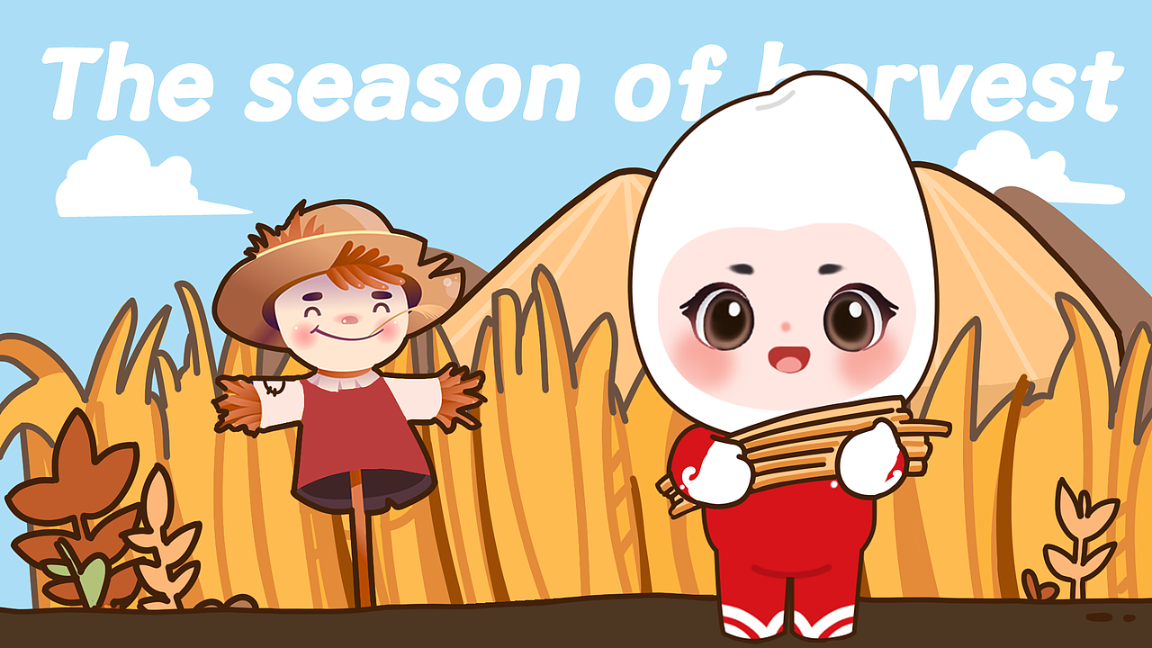 IP形象设计 | 盘锦大米IP锦小米设计