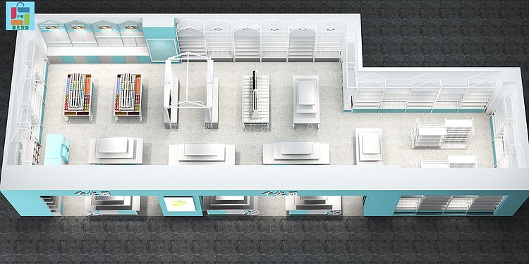 精品百货展示架价格行情-莫凡货架生活用品货架