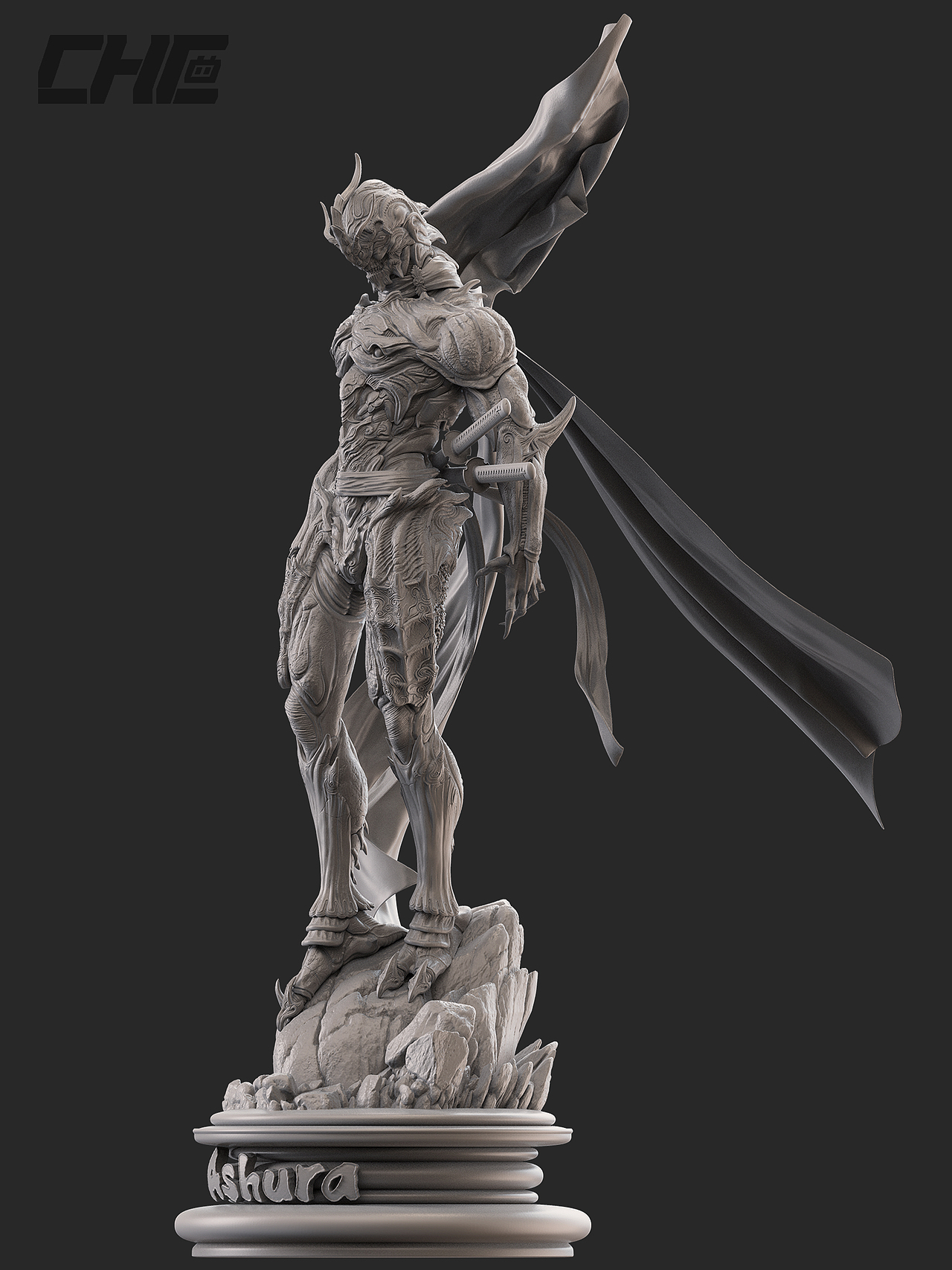 修罗之道（图ZMzE1MjU1NTY0） - 人物/生物 - 站酷设计师老曾模型原创素材 - 站酷ZCOOL