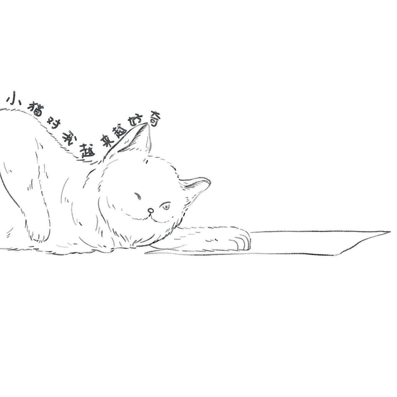 2023年第三本绘本《谢谢小猫》（图ZMzU1MjE1NjQw） - 绘本 - 站酷设计师LIANGTING_HI原创素材 - 站酷ZCOOL