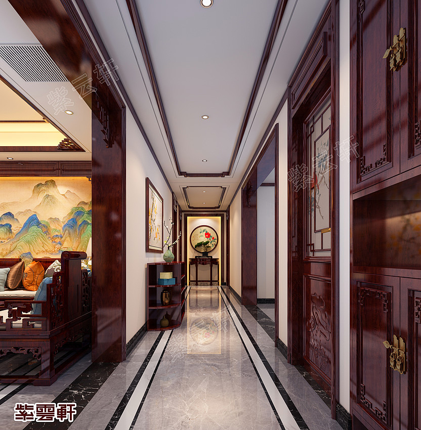 紫云轩四合院中式装修