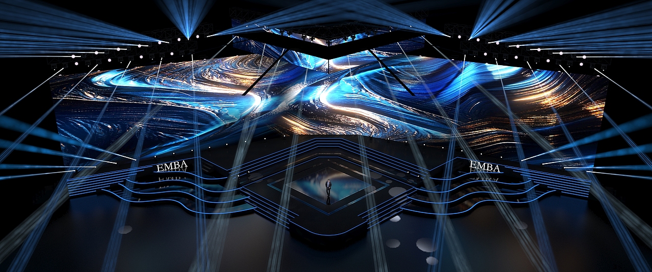 预算逐渐变少的舞美过程