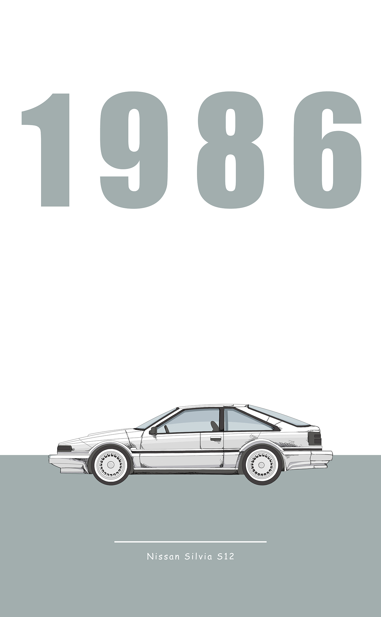 汽车海报手绘插画尼桑（图ZMzUxMTgyOTMy） - 海报 - 站酷设计师爱画画的子系原创素材 - 站酷ZCOOL