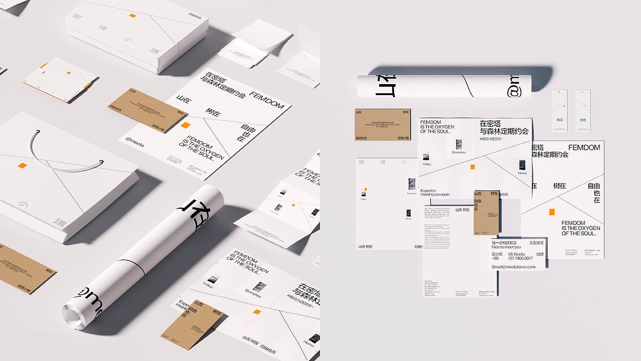 北京密塔小镇视觉形象设计