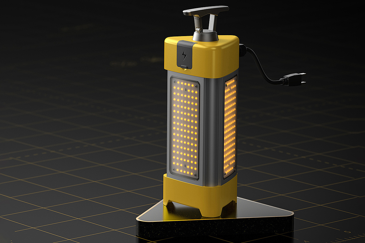 商唐科技案例 | iF设计奖 多功能移动工作灯