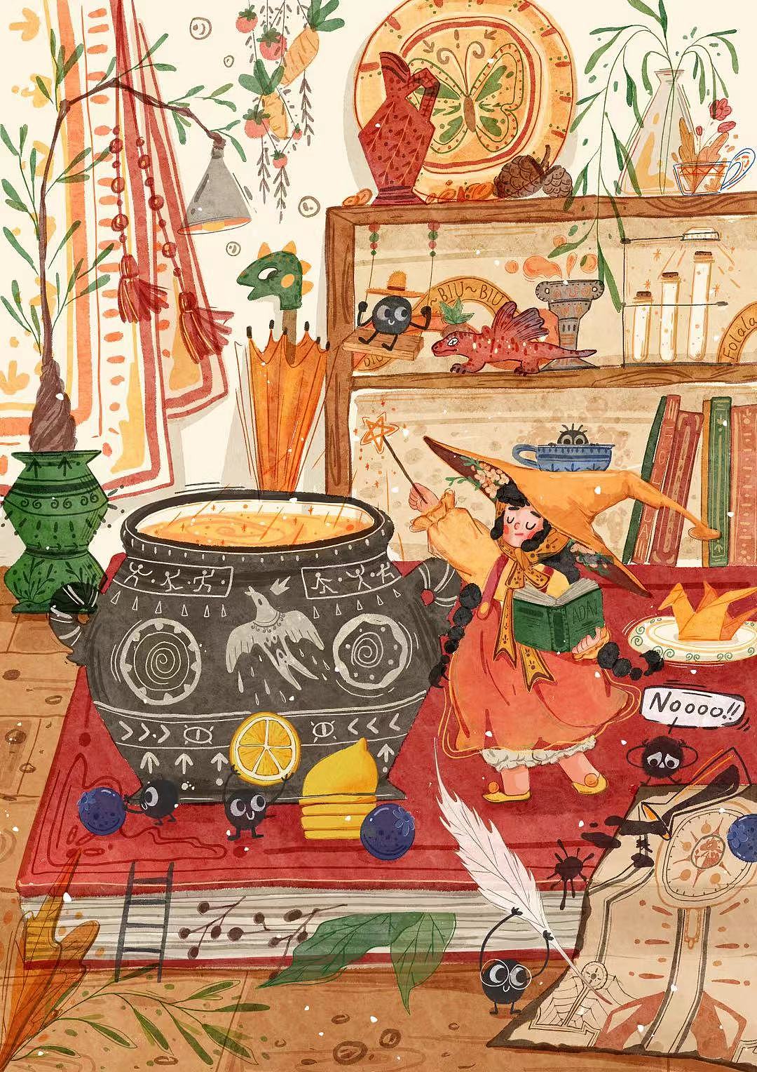 近期作品整理-品牌合作图+练习（图ZMzM2MTI2NTky） - 儿童插画 - 站酷设计师Folala一二原创素材 - 站酷ZCOOL