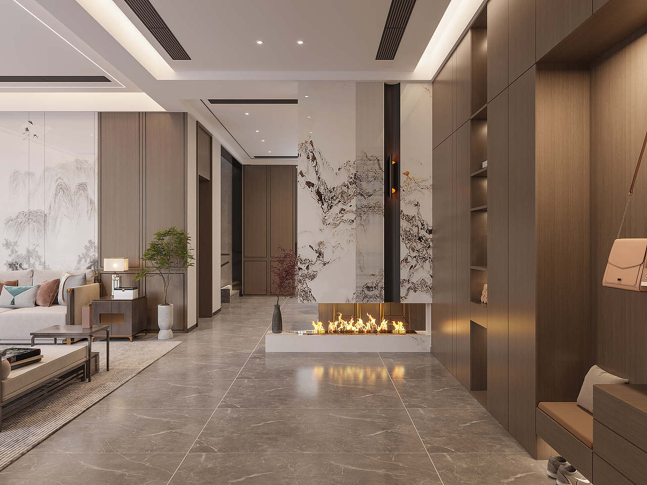 新中式自建别墅设计图，美到骨子里的中国风