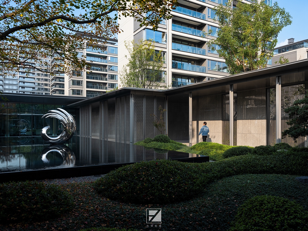 【上海方筑影像】--成都凤起籣庭住宅大区景观（图ZMzI0MTI3NDgw） - 环境/建筑摄影 - 站酷设计师上海方筑影像原创素材 - 站酷ZCOOL