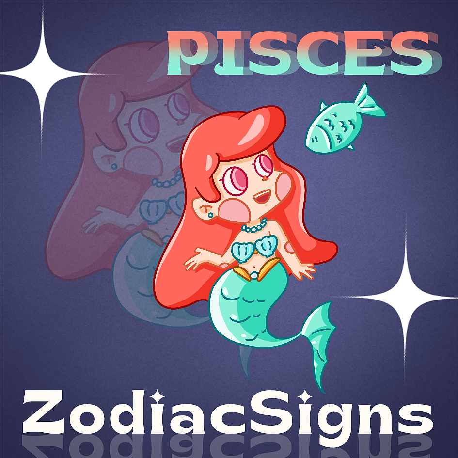 十二星座插画系列