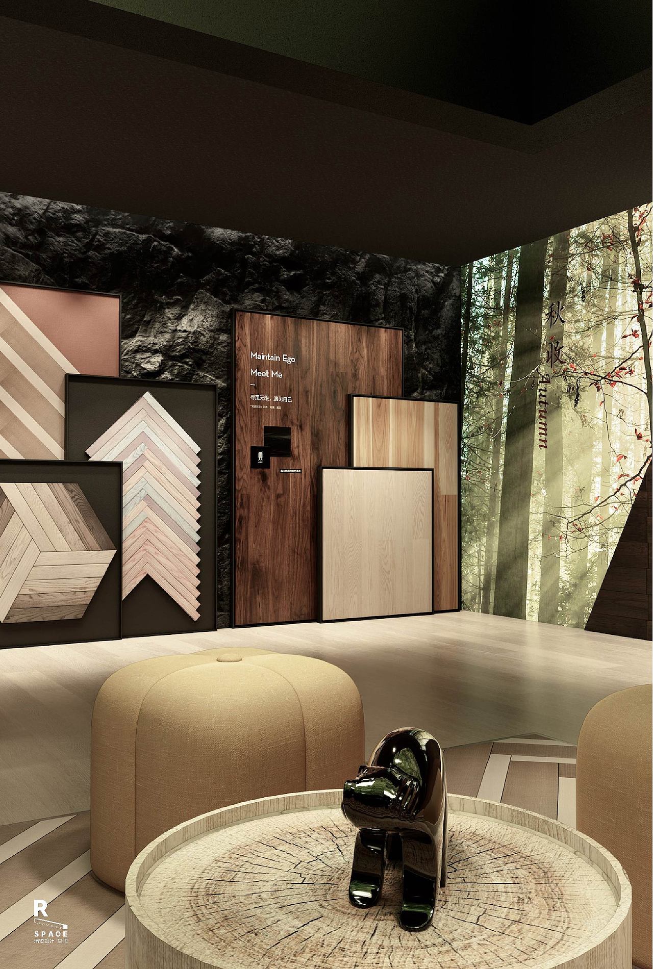 久盛地板 x 瑞德设计丨久盛设计师渠道体验馆-空间设计（图ZMzMxNTc3OTEy） - 商业空间设计 - 站酷设计师瑞德设计股份原创素材 - 站酷ZCOOL