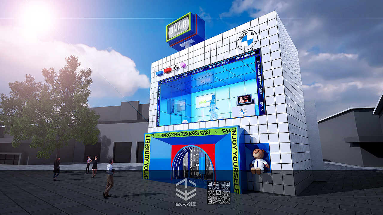宝马主题活动-JOYCUBE 展陈 -2023（图ZMzU1MzI4NTg4） - 展陈设计 - 站酷设计师尘小小原创素材 - 站酷ZCOOL