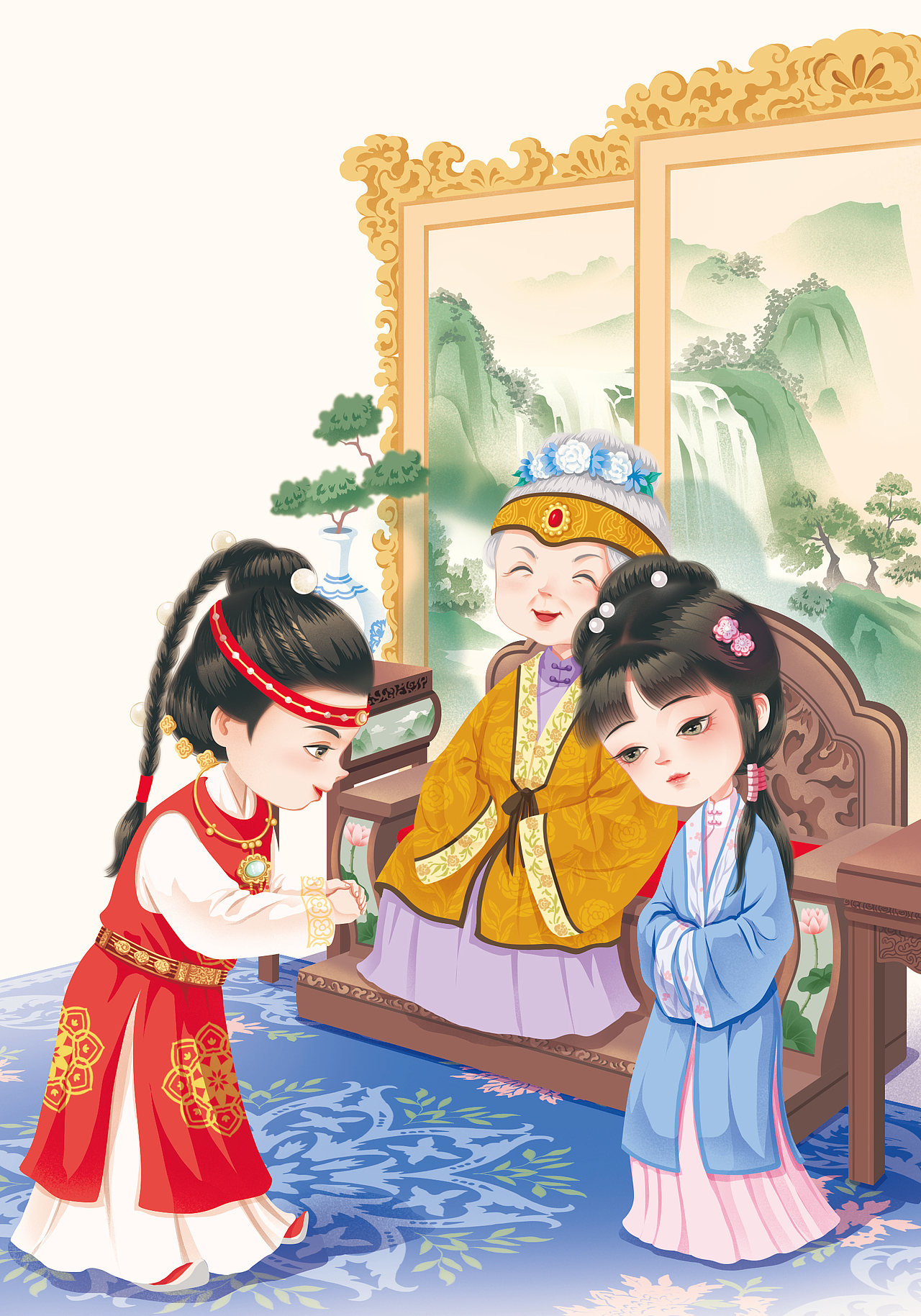 《枉凝眉》
<br>一个是阆苑仙葩,一个是美玉无瑕。<br>若说没奇缘,今生偏又遇着他;<br>若说有奇缘,如何心事终虚化?<br>一个枉自嗟呀,一个空劳牵挂。<br>一个是水中月,一个是镜中花。<br>想眼中能有多少泪珠儿,<br>怎禁得秋流到冬尽,春流到夏!