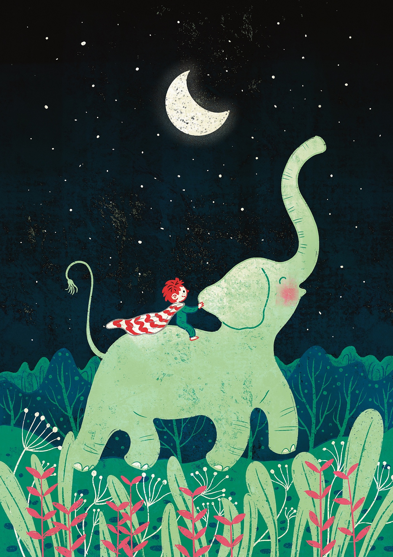 《美食家》童书插画