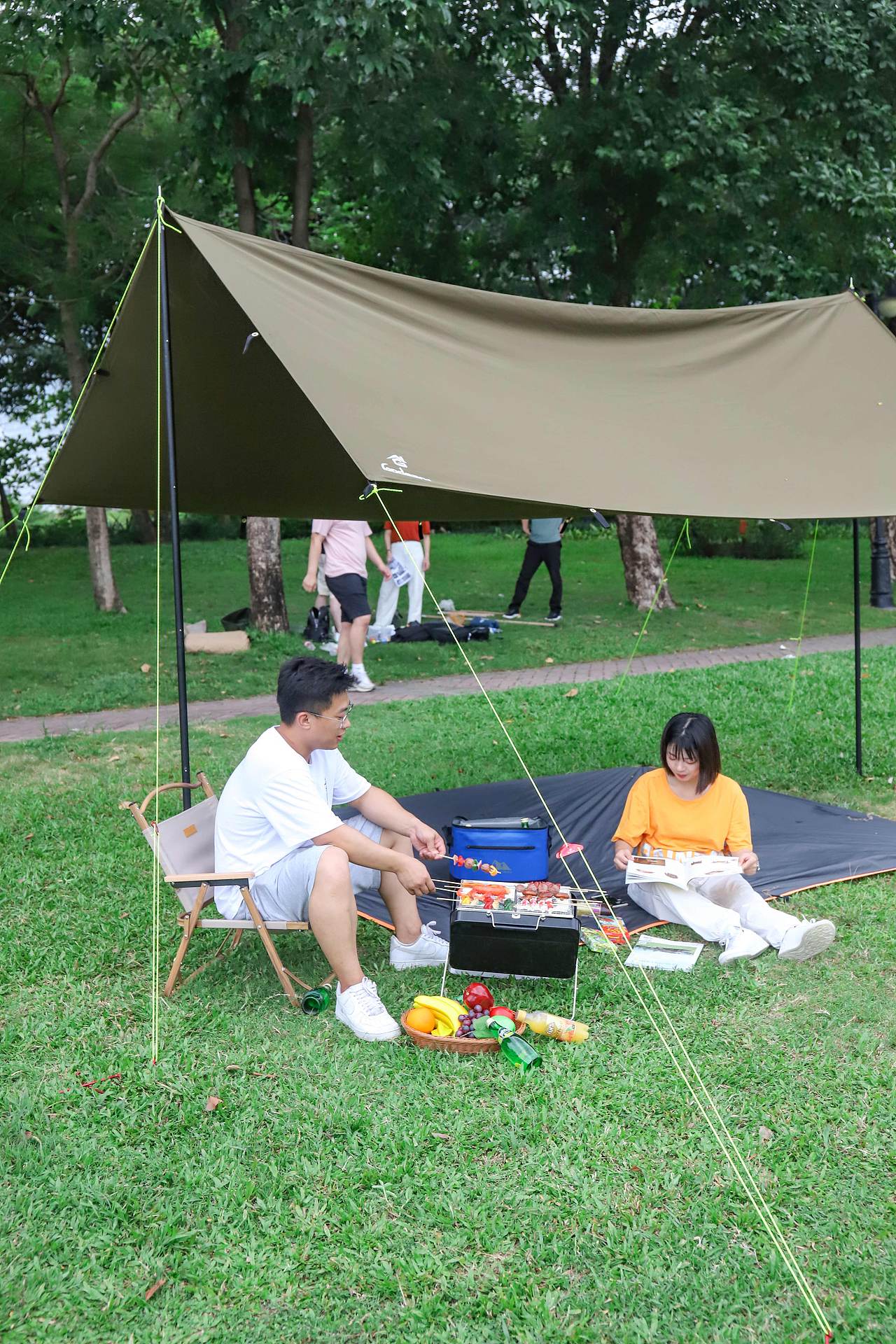 户外露营天幕拍摄花絮（图ZMzUzOTExNDcy） - 产品摄影 - 站酷设计师Daisy视觉盛宴原创素材 - 站酷ZCOOL