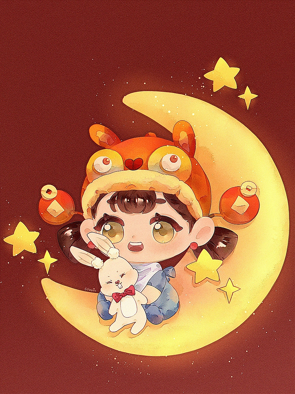 2023兔年新頭像（圖ZMzI3MTY5OTc2） - 創(chuàng)作習(xí)作 - 站酷設(shè)計(jì)師小繧SOVWIN原創(chuàng)素材 - 站酷ZCOOL