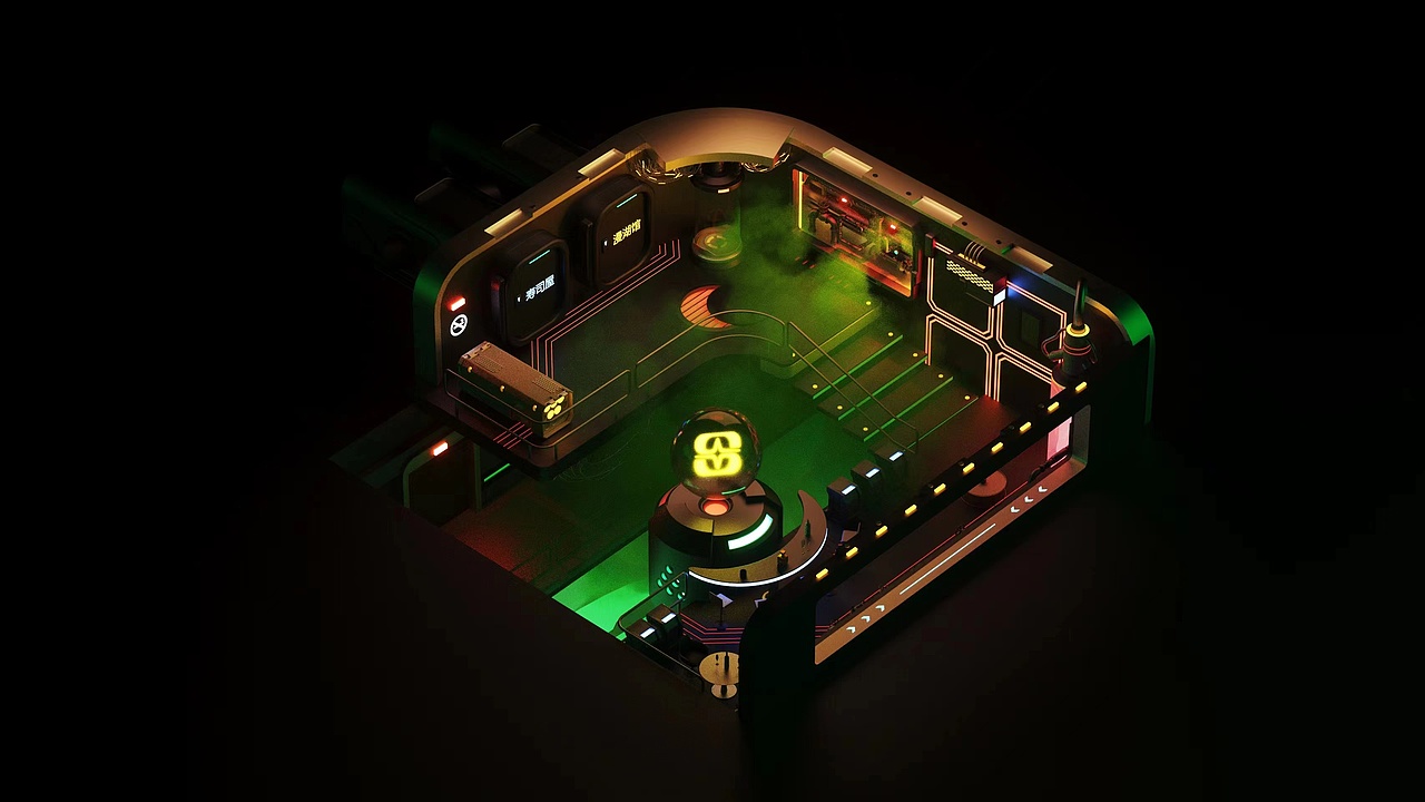 海外航天员游戏元素制作|三维动画