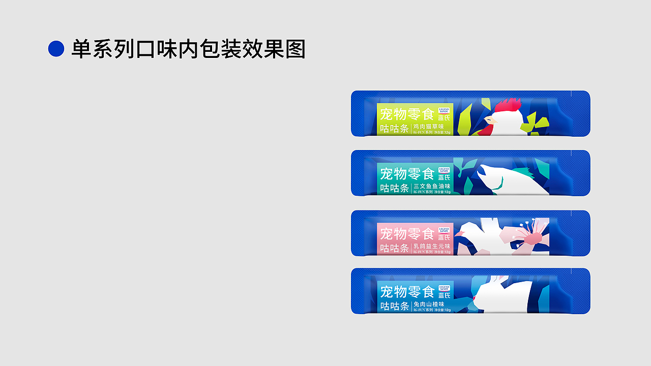 蓝氏宠物零食——咕咕条包装再设计（图ZMzU4NDQyMTUy） - 包装 - 站酷设计师花花HaHa花原创素材 - 站酷ZCOOL