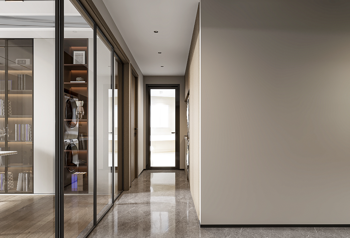 现代极简黑白灰