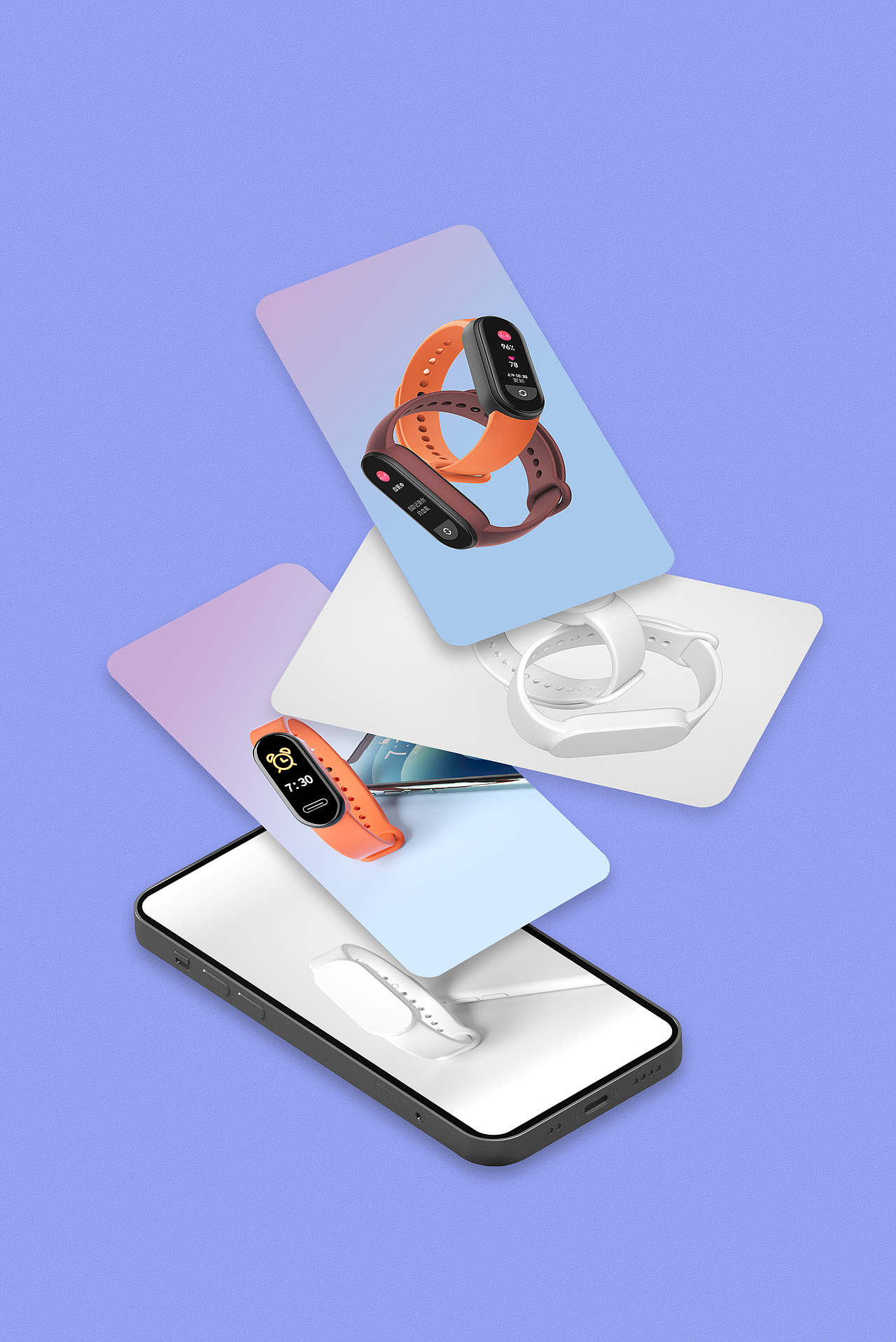 小米手环（图ZMzExMjM3NzA4） - 电商 - 站酷设计师lnLiunian原创素材 - 站酷ZCOOL