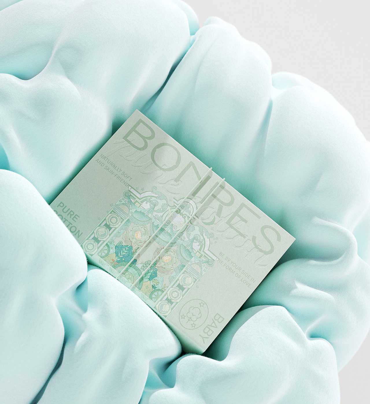 《BONRES邦尔伯》品牌设计——以爱的形态陪伴在身边