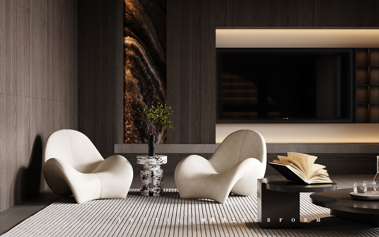 像会所一样的意式风格别墅豪宅，既干净又高级（图ZMzM5MjY1NTg4） - 家装设计 - 站酷设计师DesignerZtt186原创素材 - 站酷ZCOOL