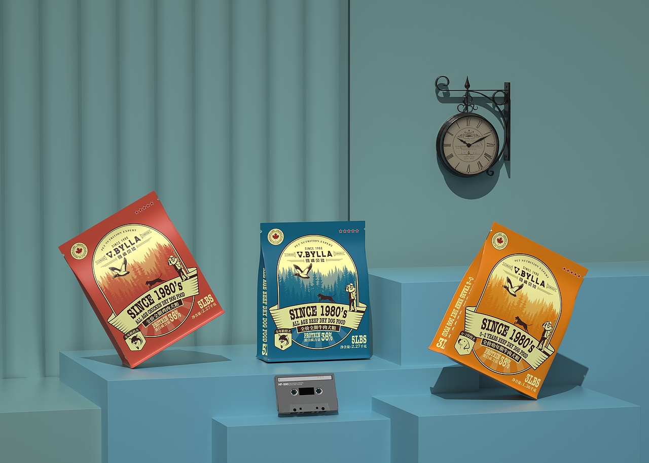 美式复古包装设计,定位就是经典