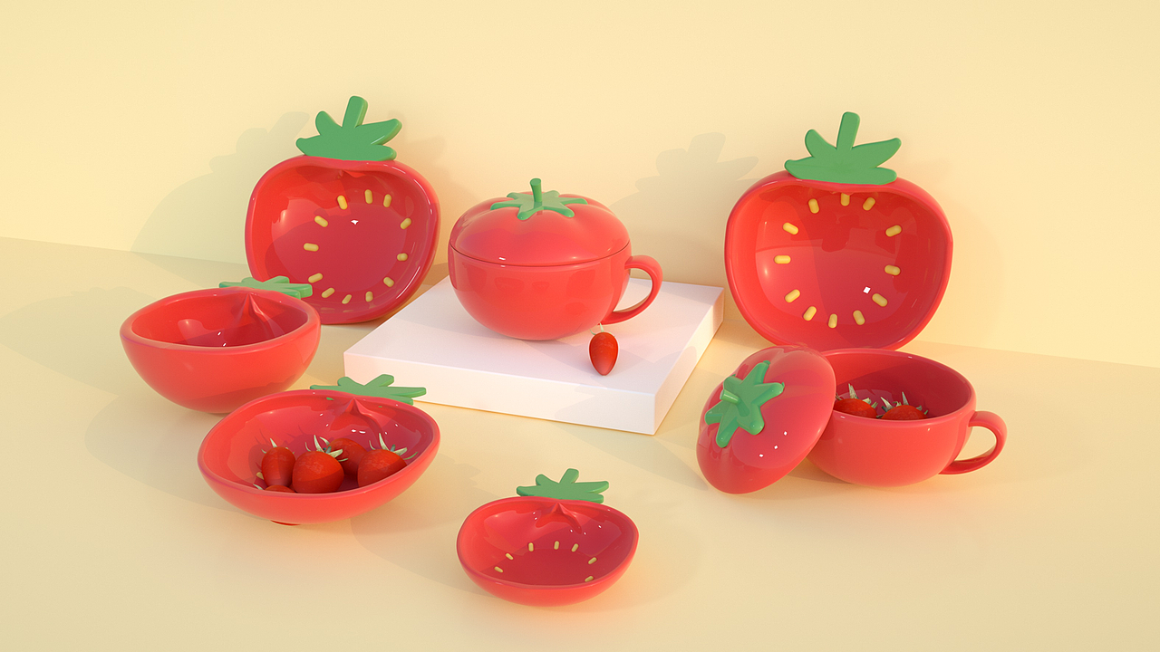 凤仪湾·番茄王国IP吉祥物设计 | 趣味拉满的番茄共和国（图ZMzIzNzA0Nzk2） - 包装 - 站酷设计师记号猫品牌咨询原创素材 - 站酷ZCOOL