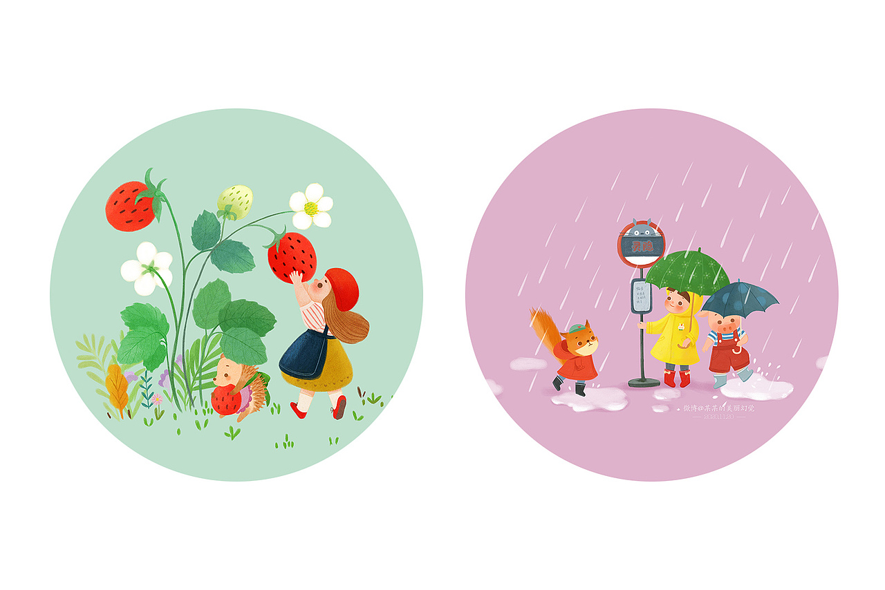 兔小姐喊大家种菜啦（图ZMzA0NDUzNjQ4） - 儿童插画 - 站酷设计师桑甜_原创素材 - 站酷ZCOOL