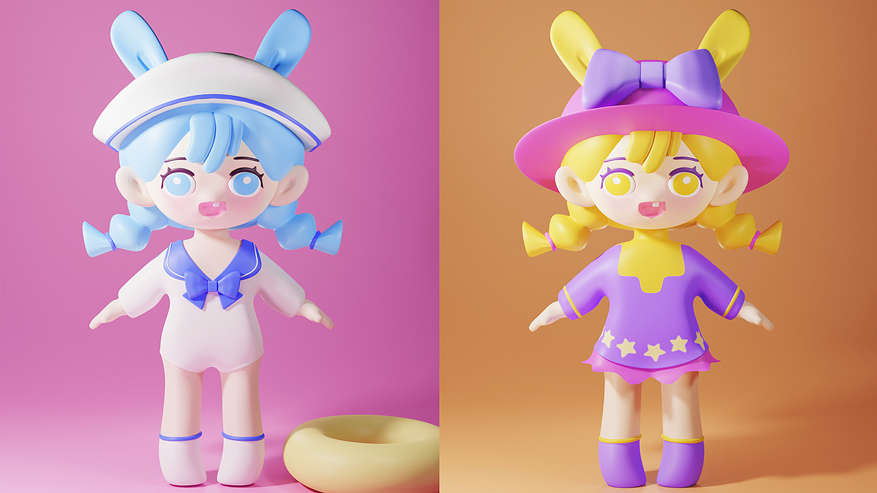 琪琪宝贝IP设计