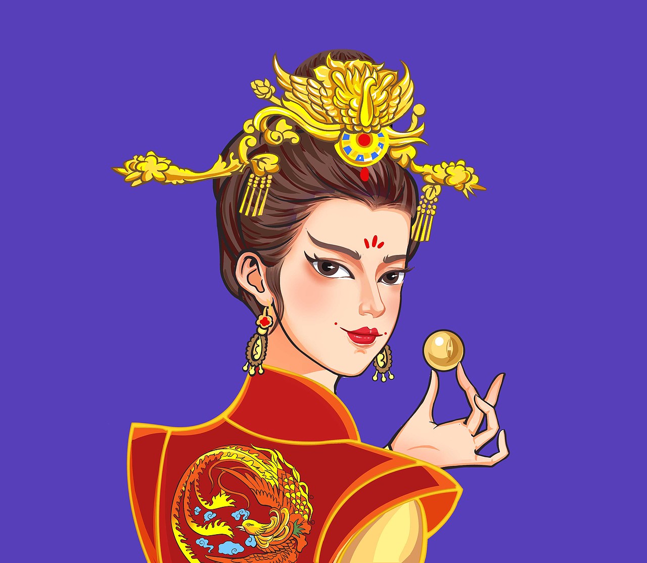 唐宫盛宴（图ZMzM5NzAyODQw） - 商业插画 - 站酷设计师画画的卢西原创素材 - 站酷ZCOOL