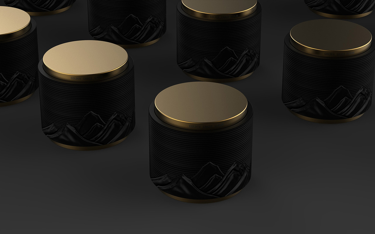  虫草养生茶包装设计 养生茶礼盒包装设计 礼盒包装