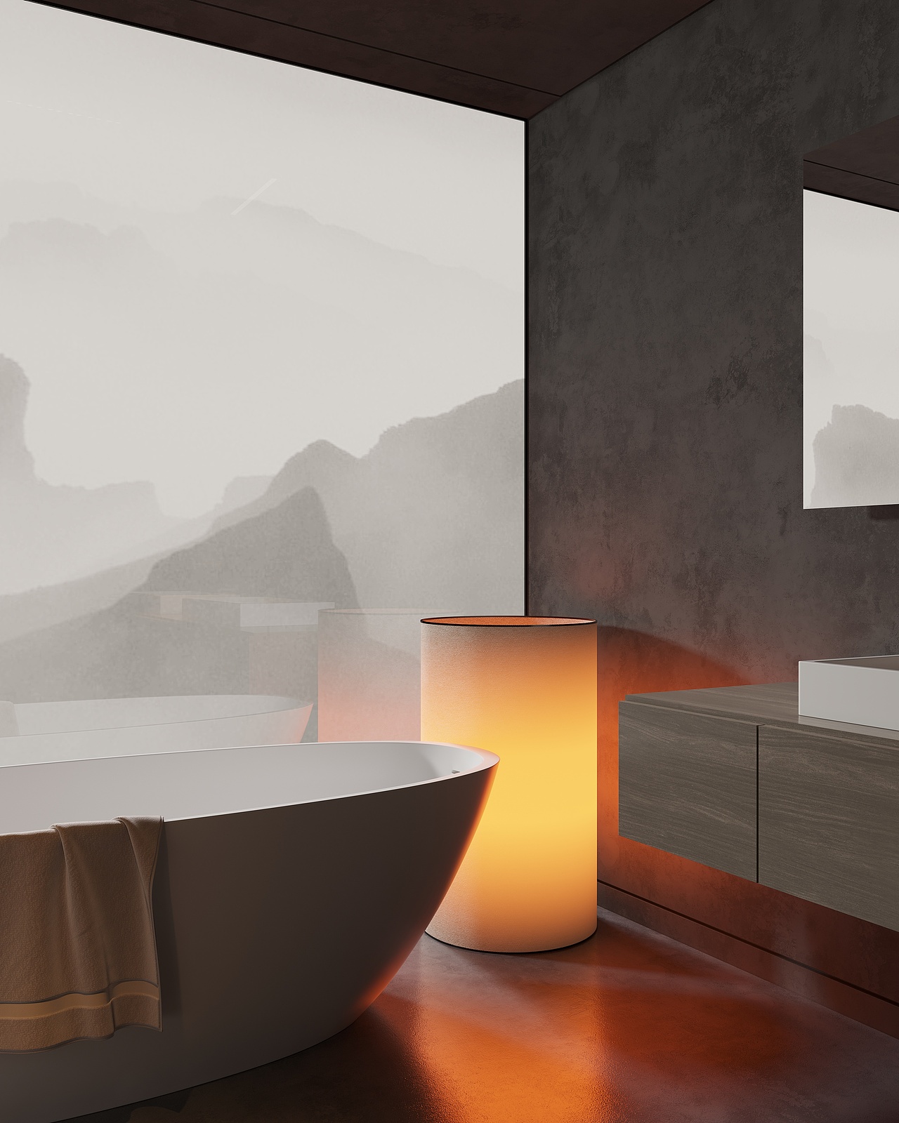 现代新中式（图ZMzIzMDg4ODgw） - 建筑/空间 - 站酷设计师定时发酒疯原创素材 - 站酷ZCOOL
