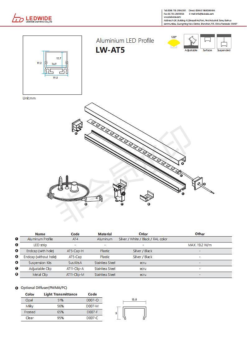 LED吊灯使用说明手册