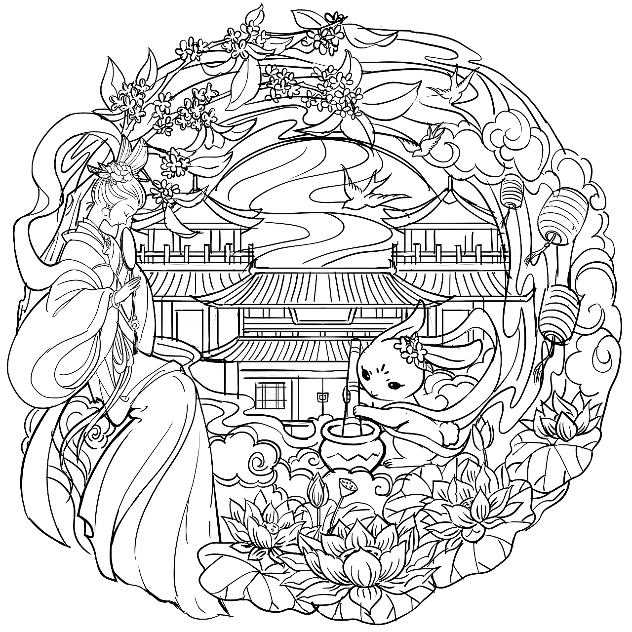 中秋月饼礼盒设计（图ZMzUxNzEyMjg4） - 包装 - 站酷设计师一大杯橙子汁原创素材 - 站酷ZCOOL