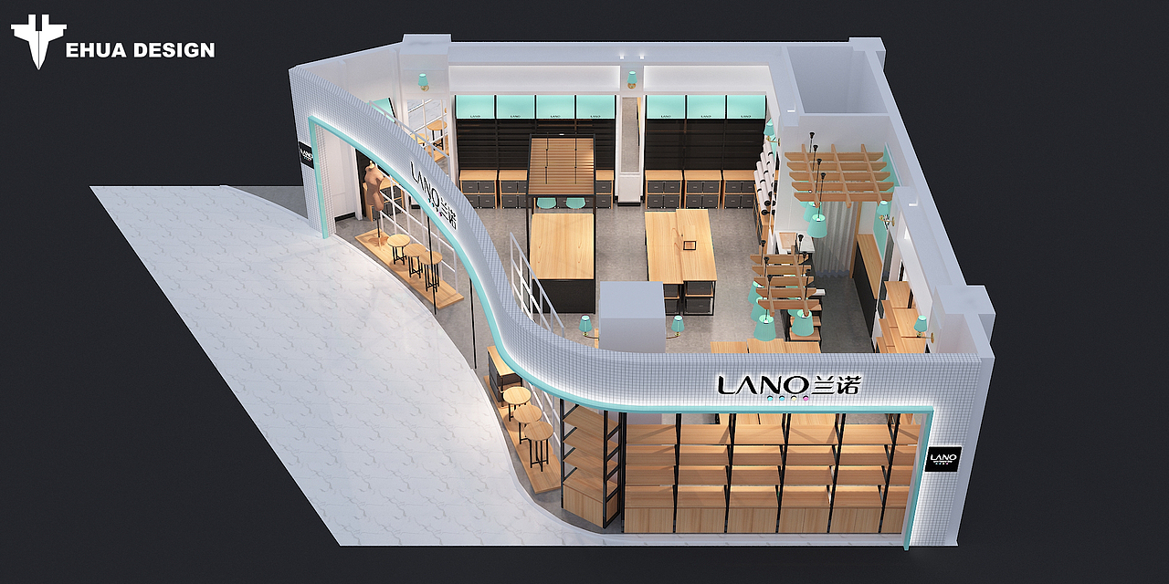 LANO 四川泸州店 | EHUA DESIGN（图ZMzMyMDc4MDcy） - 商业空间设计 - 站酷设计师子轩E画原创素材 - 站酷ZCOOL
