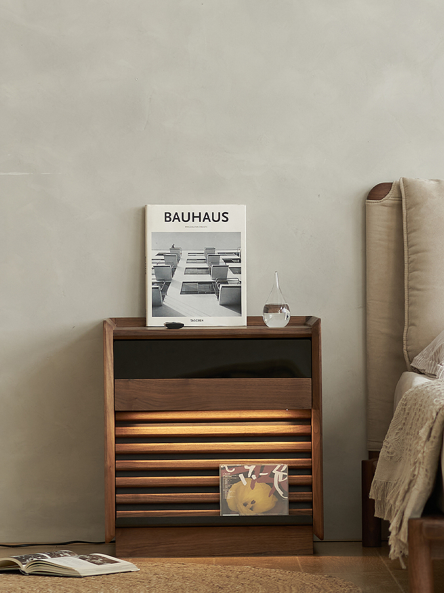 余音床头柜丨实木家具产品设计（图ZMzQzOTczMDgw） - 生活用品 - 站酷设计师小康的锅原创素材 - 站酷ZCOOL