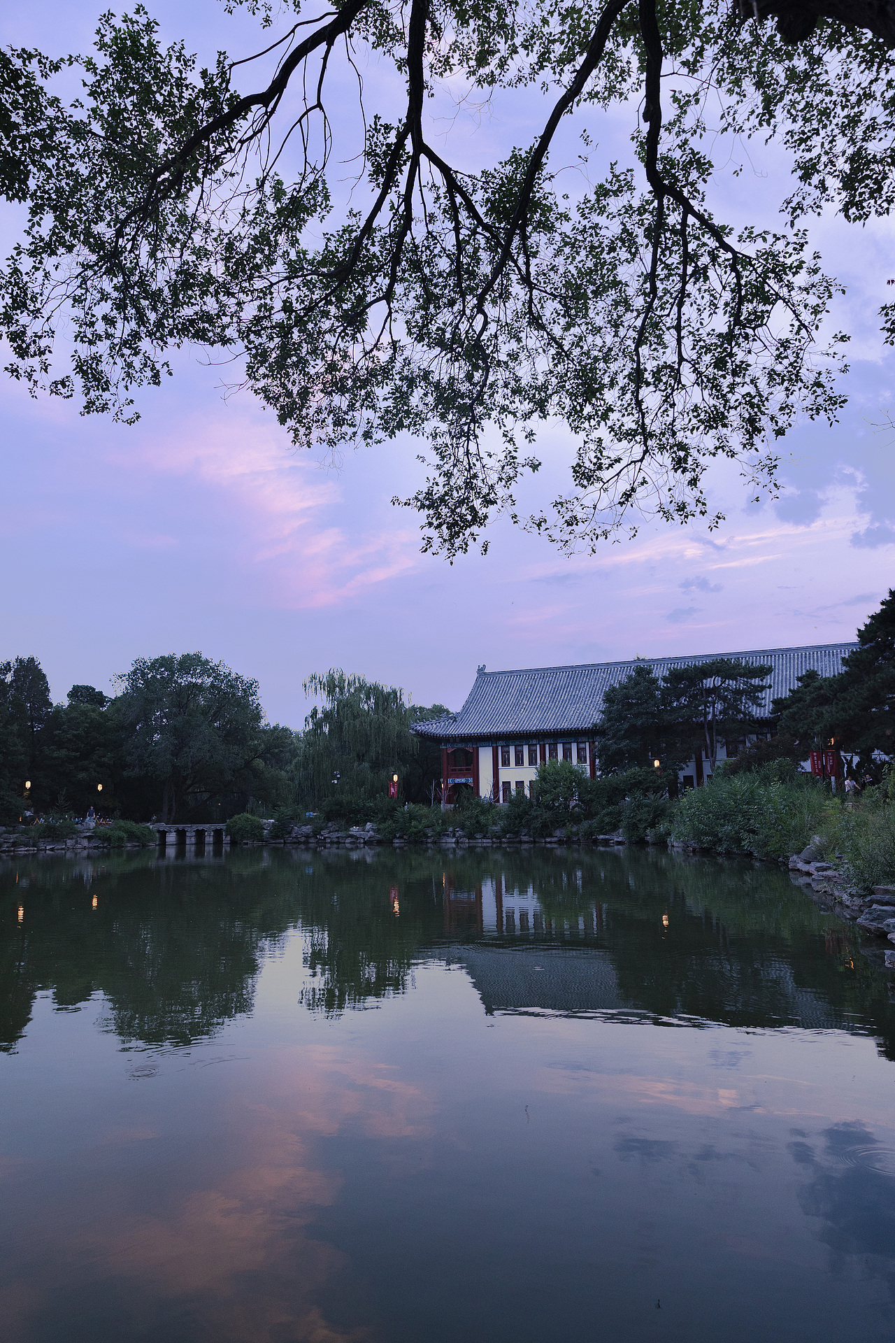 北京六月末的晚霞