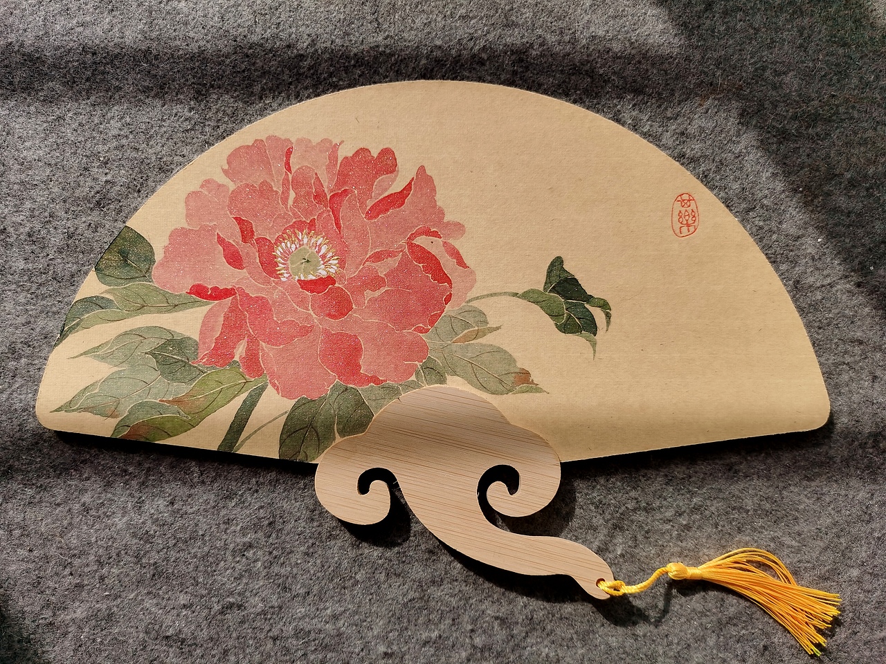 手绘团扇第一弹