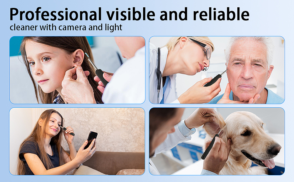 亚马逊产品智能耳勺套图设计