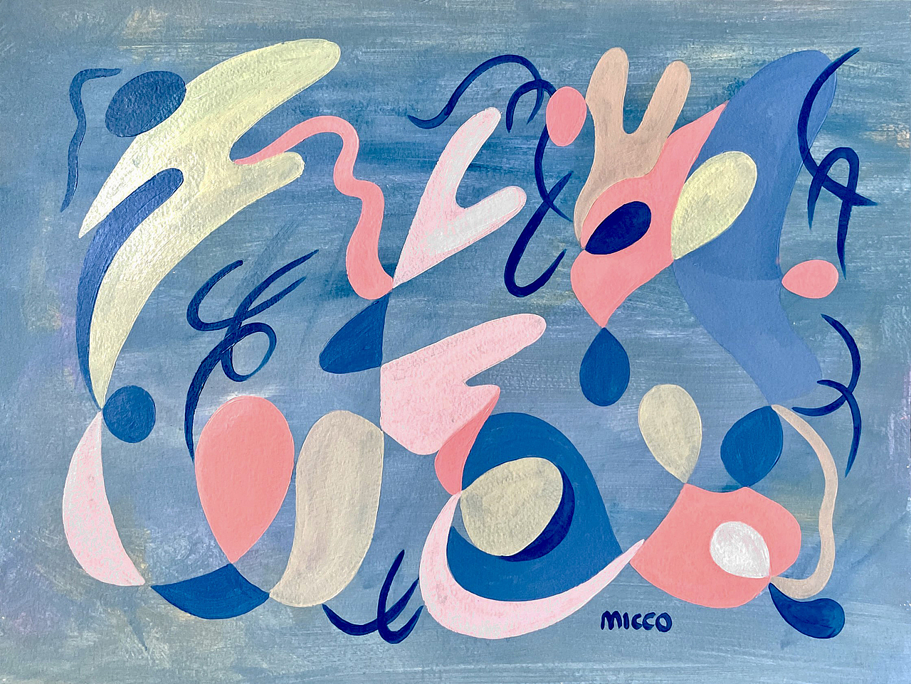 纸本丙烯丨无缘无故的绘画（图ZMzIzOTYzMzg4） - 绘画 - 站酷设计师曲小哼Micco原创素材 - 站酷ZCOOL